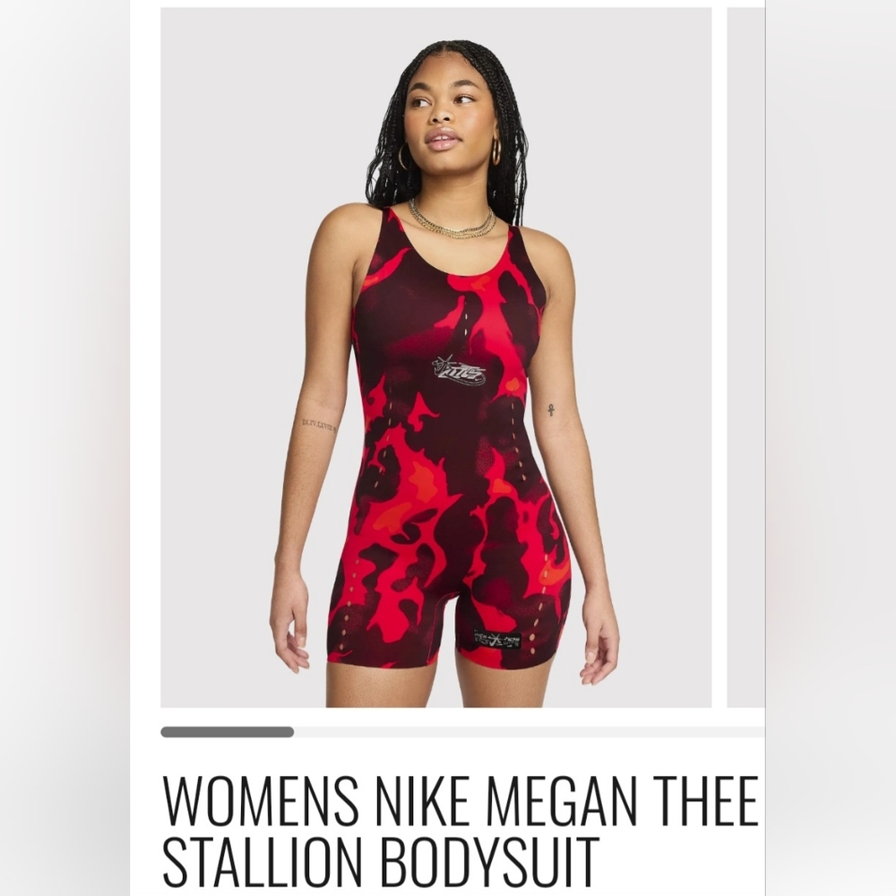 Nike Megan Thee Stallion Bodysuit Jumpsuit NWT